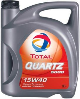 Total Quartz 5000 15W-40 4L